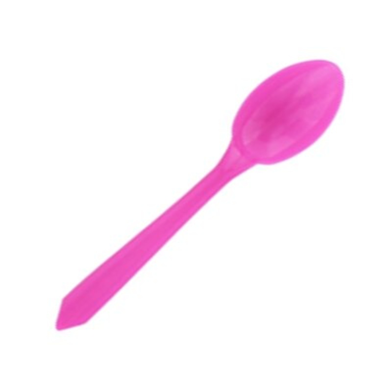 Dessert Spoon - Pink - Pack of 20