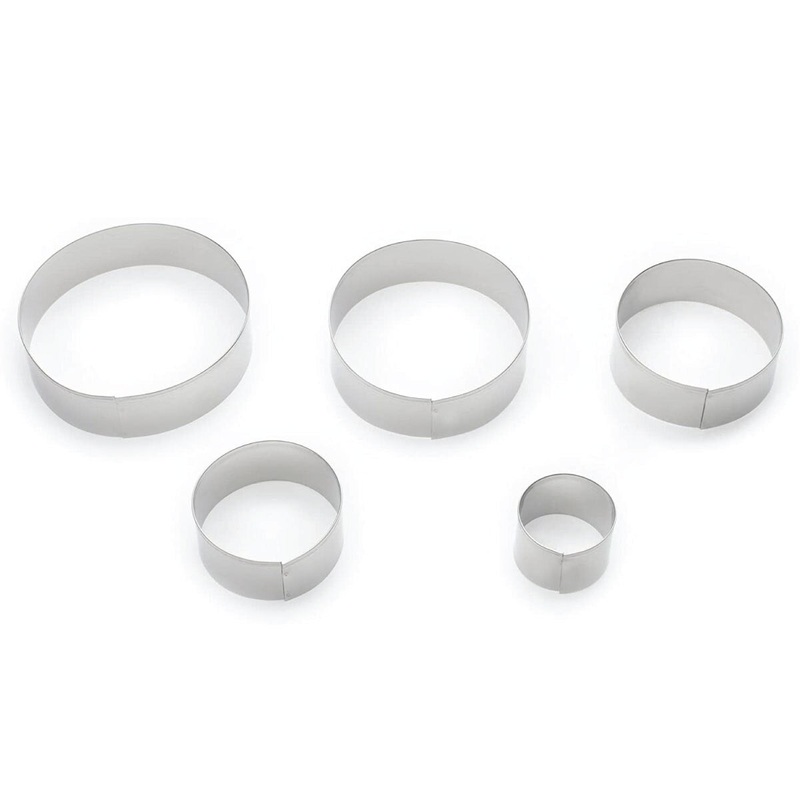 Round Cookie Cutter Set - 5 Pieces