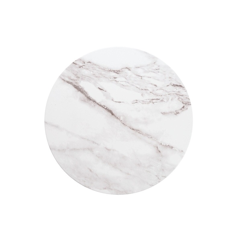 13" Palace Bianco Round Tray