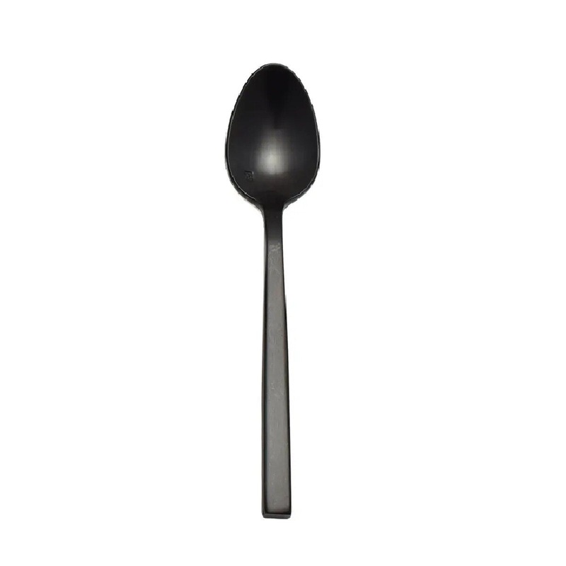 7" Arezzo Brushed Black Teaspoon