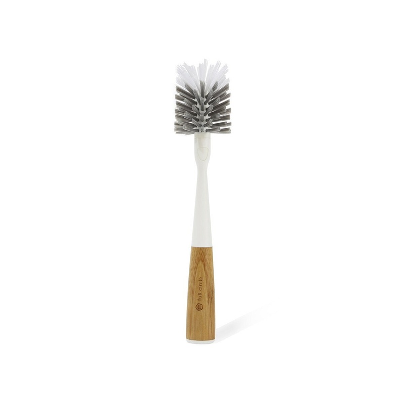 Bottle Brush - Gray and White