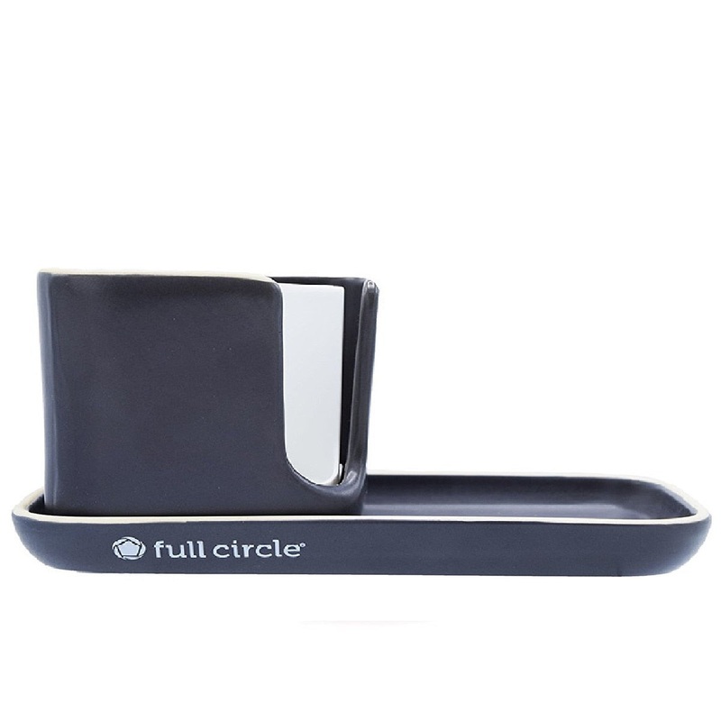 Ceramic Sink Caddy - Gray
