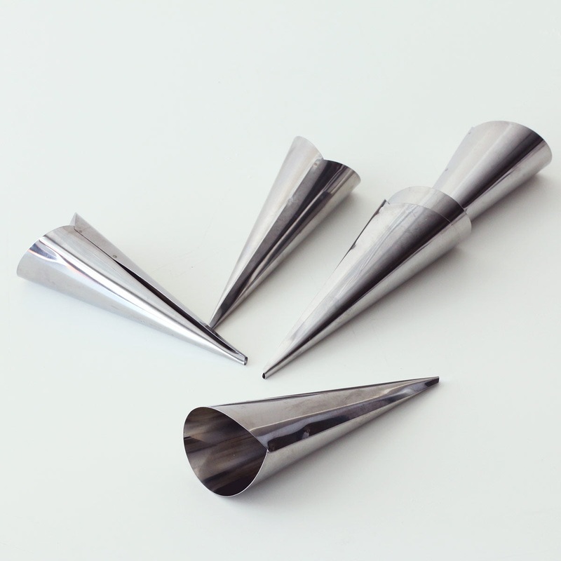 Cream Horn Mold Set - 6 pc