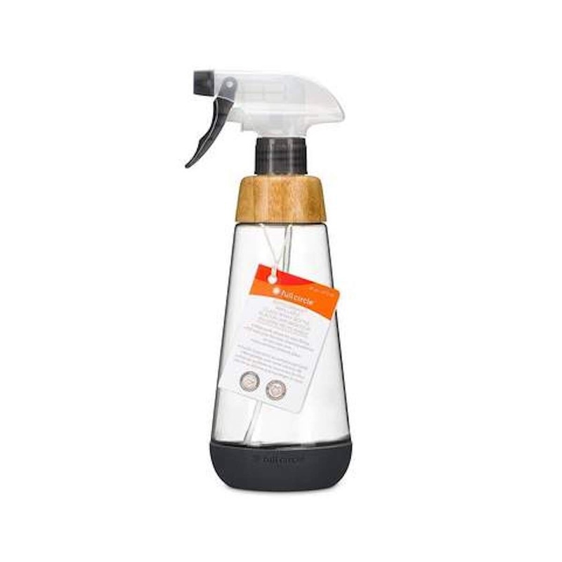 Refillable Glass Spray Bottle - Gray