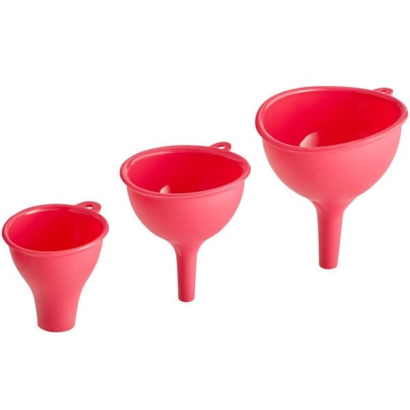 Silicone 3-Piece Funnel Set