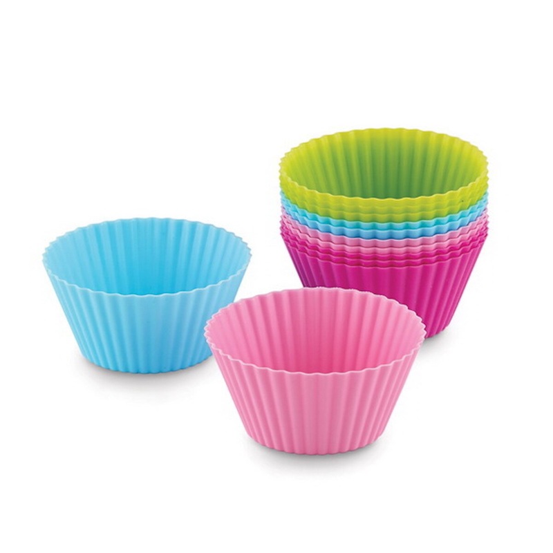Silicone Standard Baking Cups - Set of 12