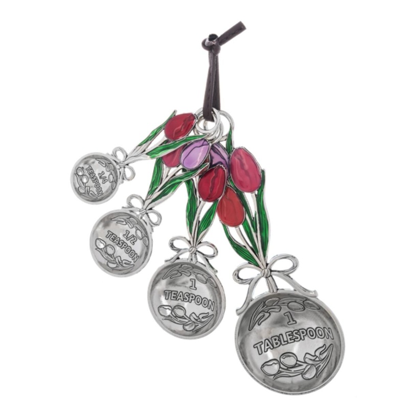 4pc Tulip Measuring Spoons