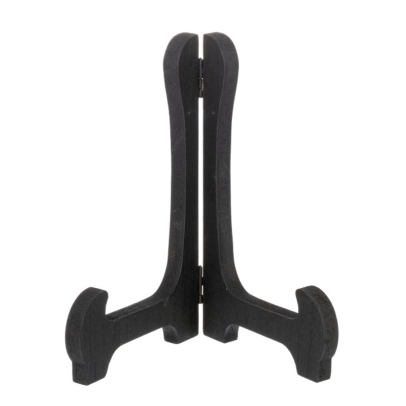 Black Wood Plateholder