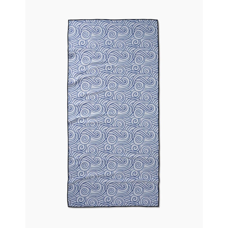 Blue Waves Beach Towel