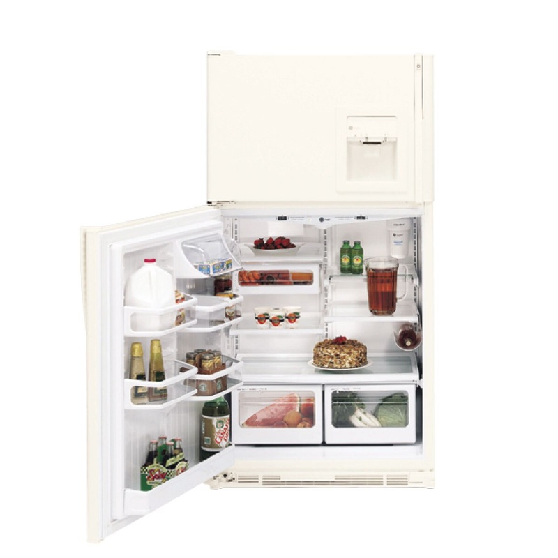 GE PTC22MFMWW Top Mount Refrigerator