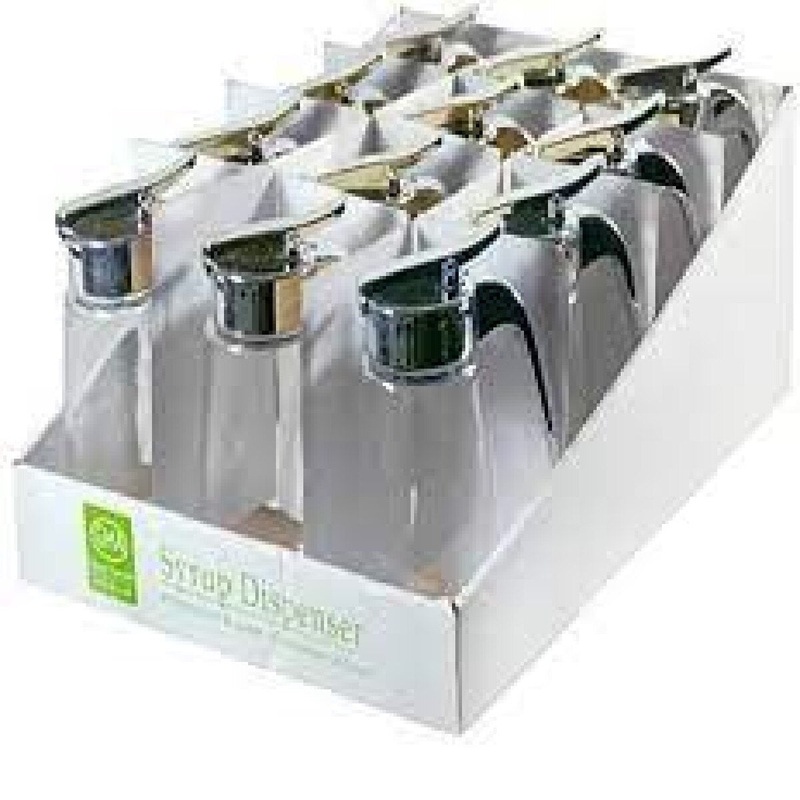11 Oz Glass Syrup Dispenser
