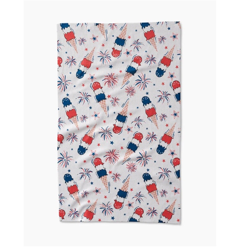 Ice Cream Celebration Tea Towel