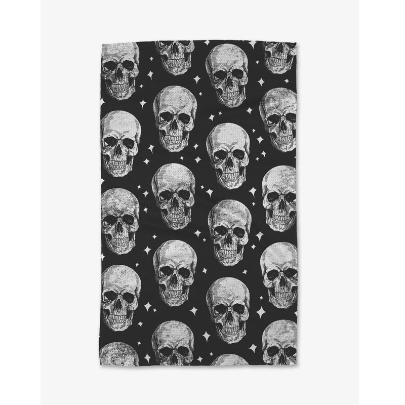 Skulls Tea Towel
