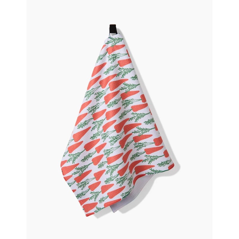 Spring Carrot Hill Tea Towel