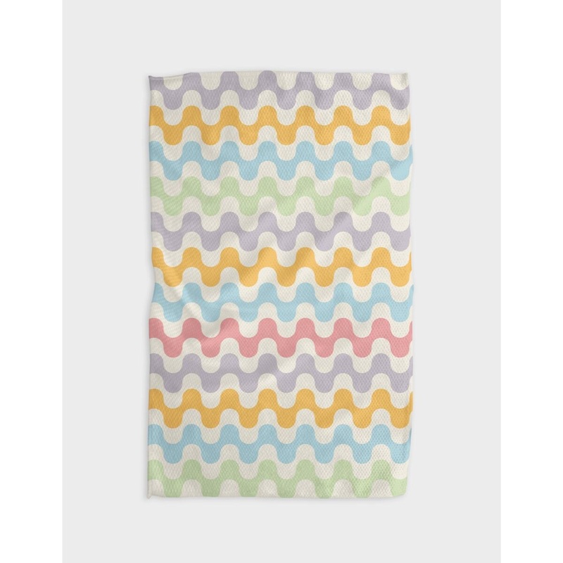 Tea Towel Wobble Colors
