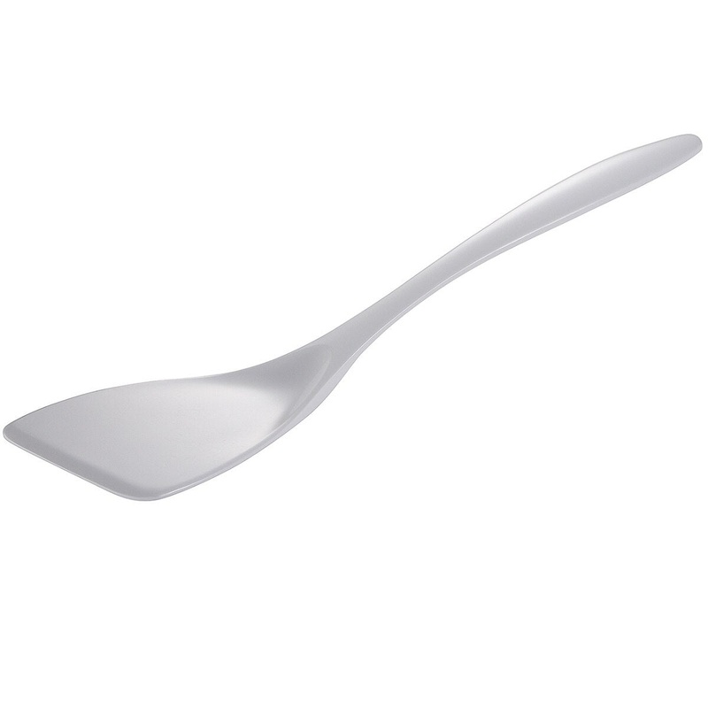 12.5" Melamine Turner- White