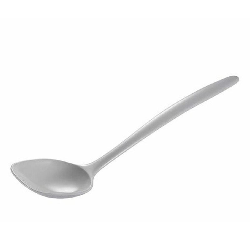 12" White Melamine Spoon
