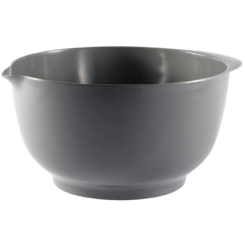 4 L Grey Melamine Mixing Bowl
