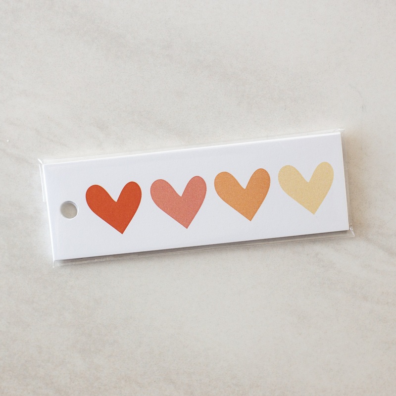 Colorful Hearts Gift Tags - 8 Count