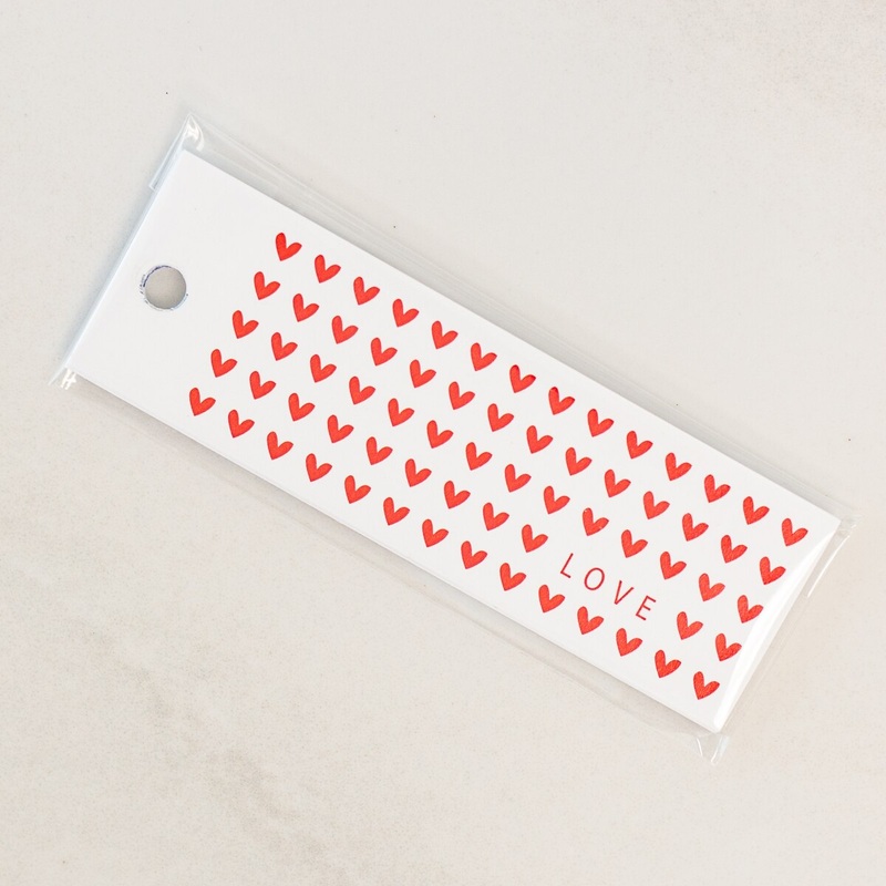Mini Hearts Gift Tags - 8 Count