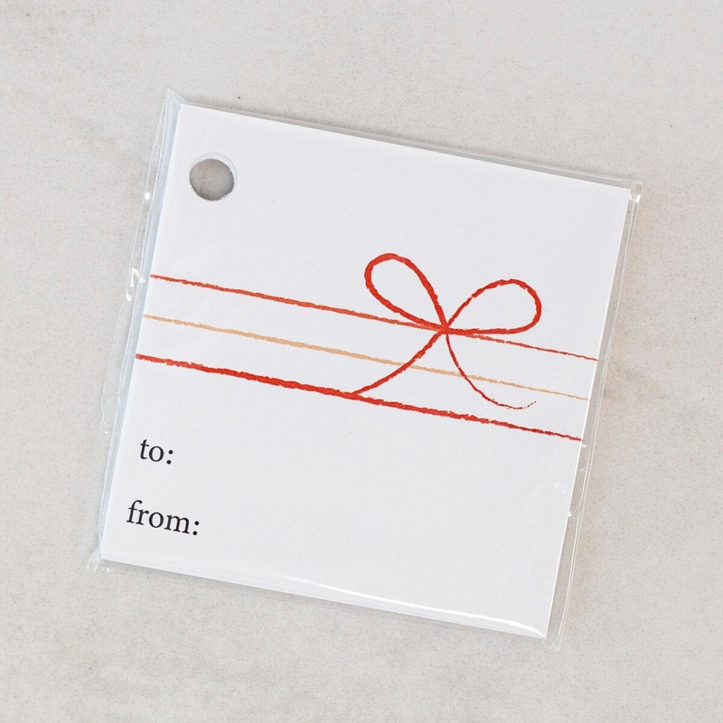 To & From w/ Bow Gift Tags - 8 Count