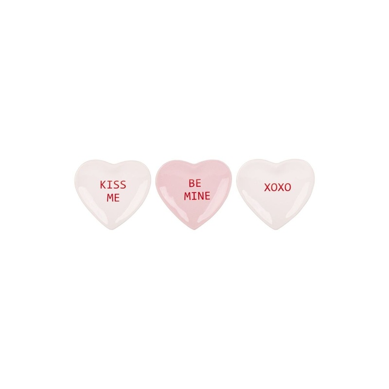 4.7in Valentine's Day Sentiment Trinket Trays
