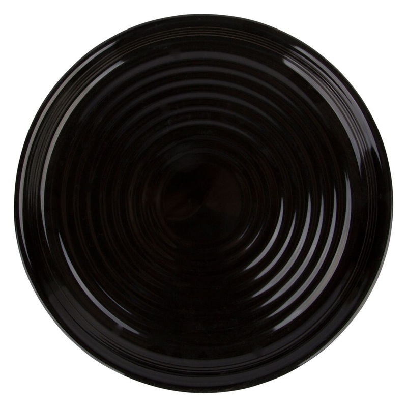 8.25" Black Plate