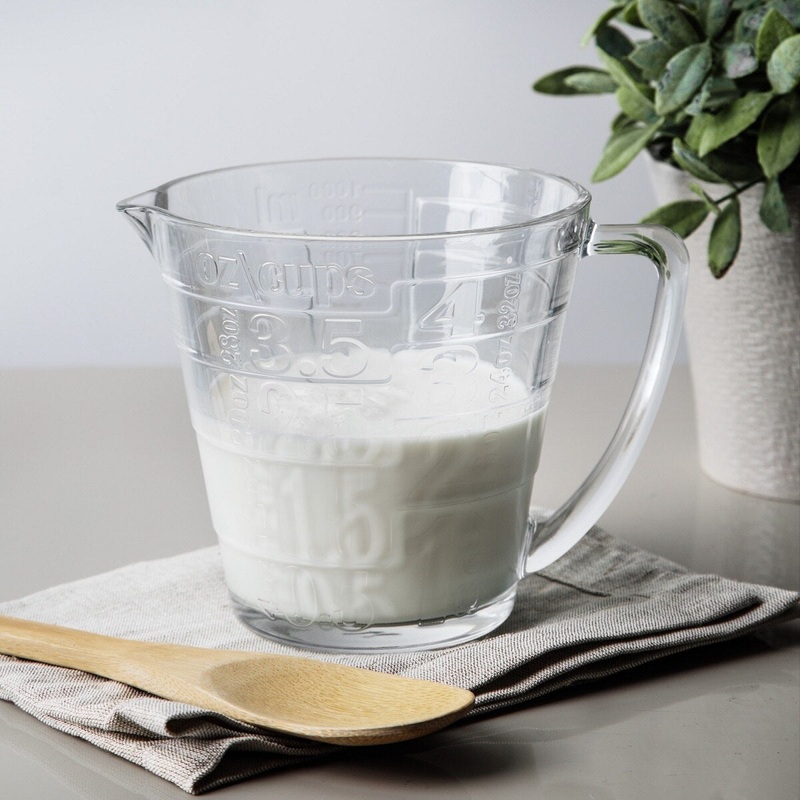 Embossed Glass Measuring Cup - 32 Oz.