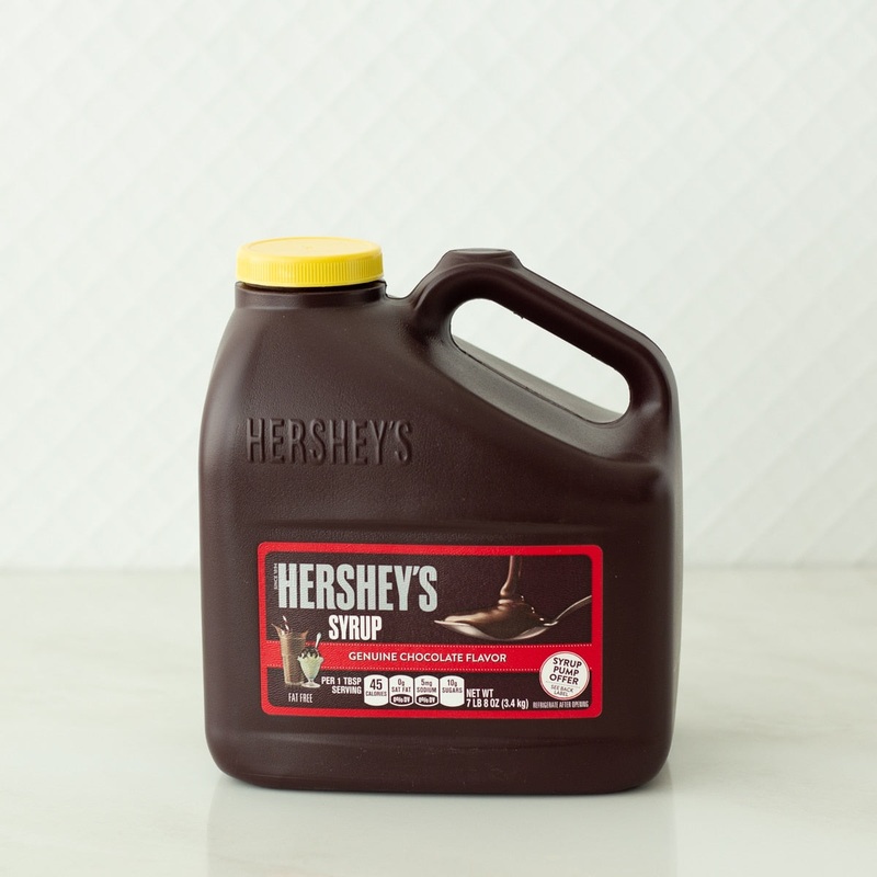 Hershey's RTU Chocolate Syrup Topping - 7.5 lb. Jug