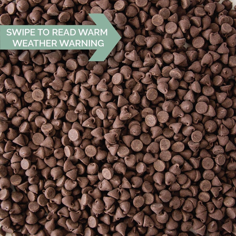 Hershey's Semi-Sweet Chocolate Chips - 25 lb. Case (1,000 ct.)