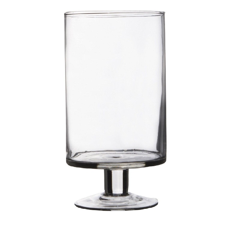 Paris Glass Hurricane - 9" Tall