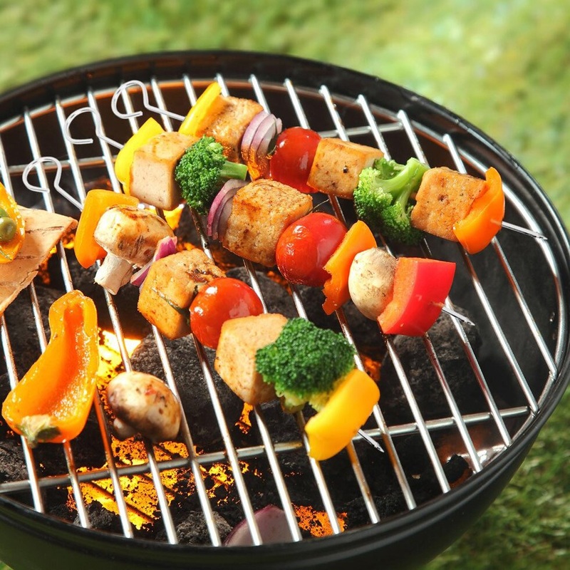 15" Metal Skewers Set of 4
