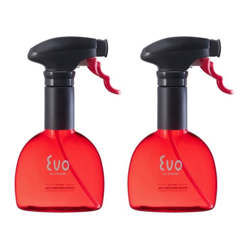8 oz Red Evo Oil Sprayer - Set of 2