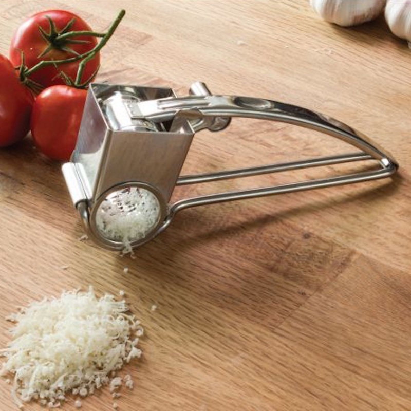 Fante's Stainless Steel Rotary Cheese Grater