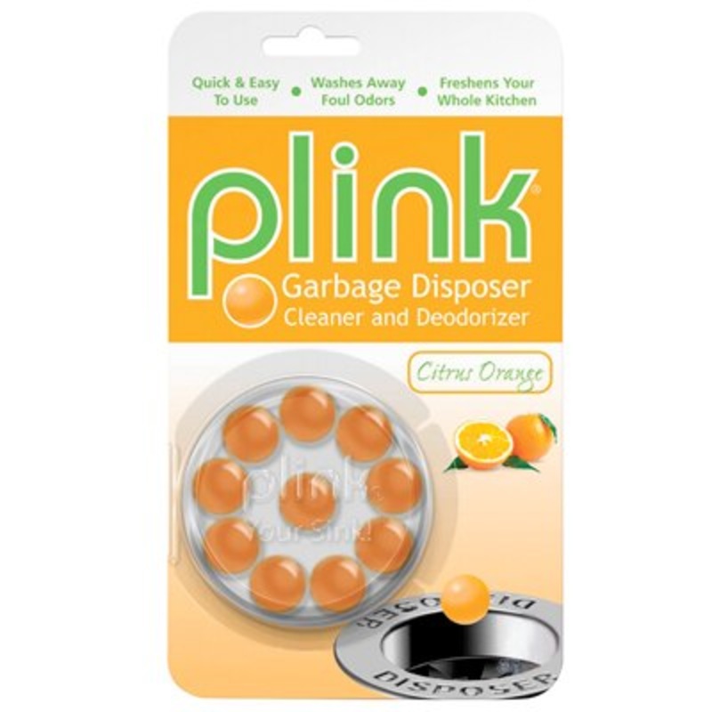 Plink Garbage Disposal Cleaner - Citrus Orange