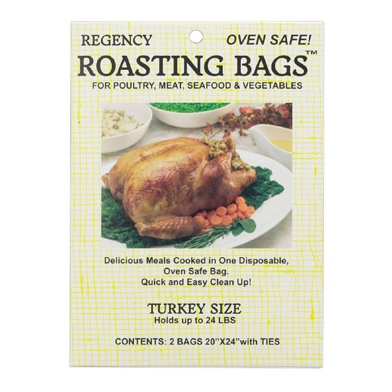 Roasting Bag with Ties - Set of 2