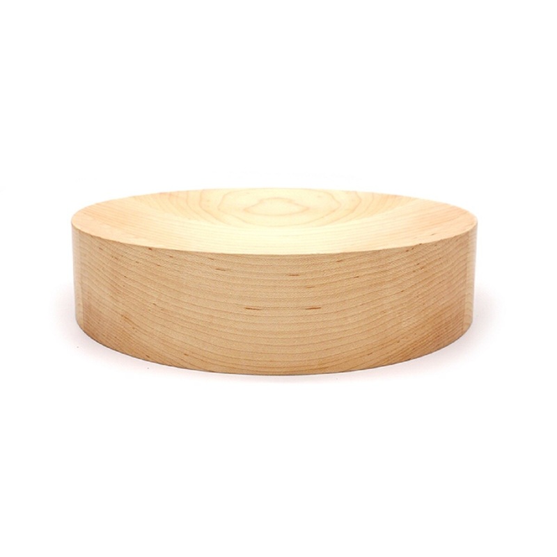 11.5"x 2.75" Maple Concave Fruit Bowl