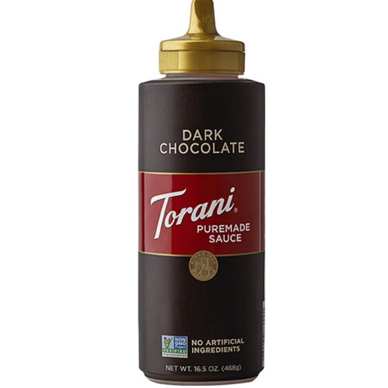 16 Oz. Torani Dark Chocolate Sauce