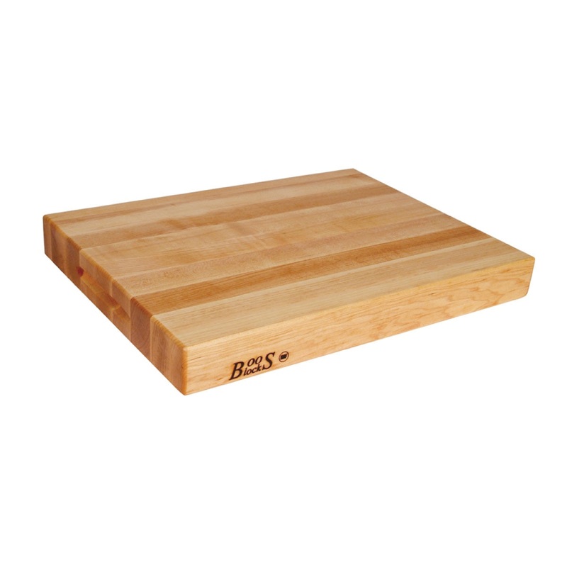 John Boos RA03-2 24" x 18" x 2-1/4" Maple Cutting Board