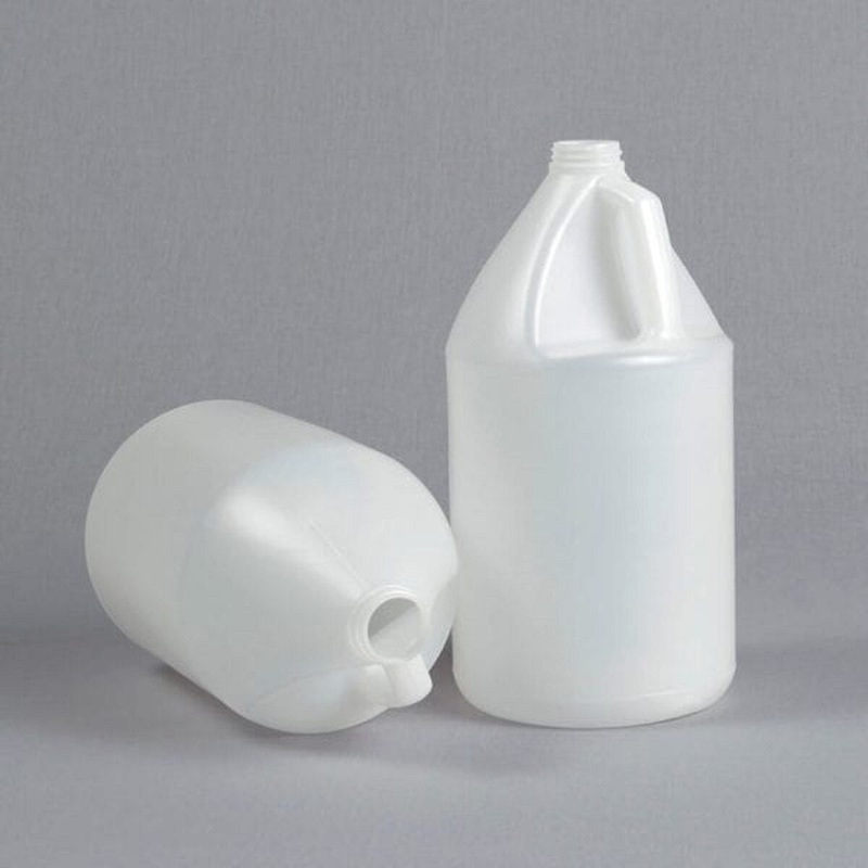 Natural HDPE Bottle Industrial Flamed 1 Gallon