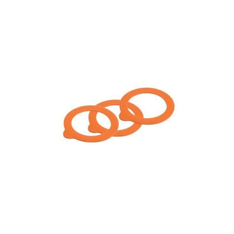 Replacement Seal, Rubber, Orange, For: Kilner 0.35, 0.5, 1, 1.5 and 2 L Jars