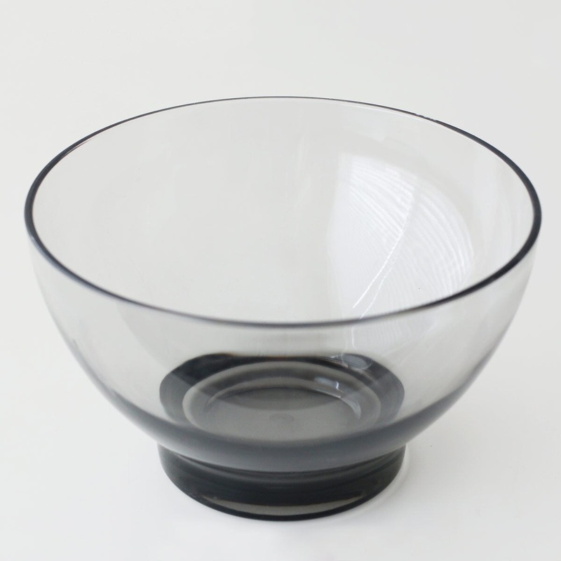 Tinted Cool Gray Salad Bowl