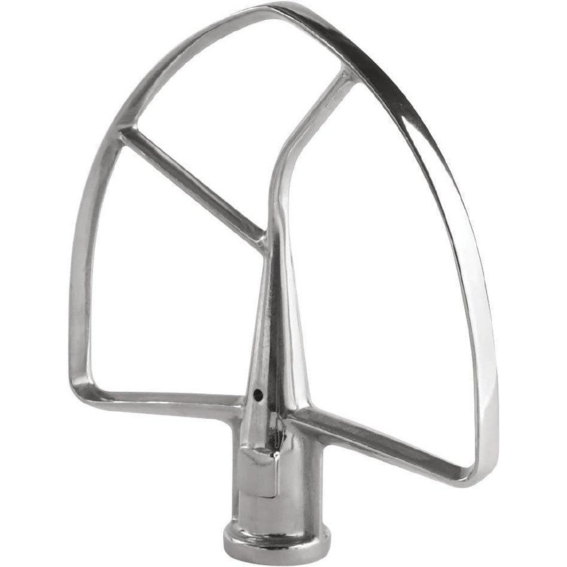KitchenAid - Stainless Steel Flat Beater for 7 QT Bowl Lift Stand Mixer - KSMC7QFB