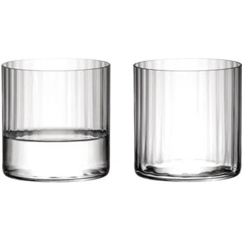 Riedel - The O Wine Tumbler - H2O Optic All Purpose Tumbler, Pack of 2 - 0414/22