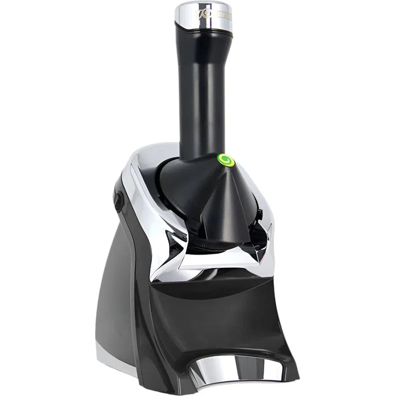 Yonanas - 200 Watts Black Classic Vegan Non-Dairy Frozen Fruit Soft-Serve Dessert Maker - IC0902BK13