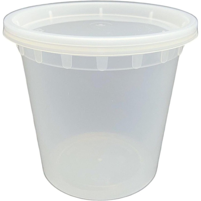 38 Oz Soup Container & Lid Combo, 150/Cs - PCMB42W
