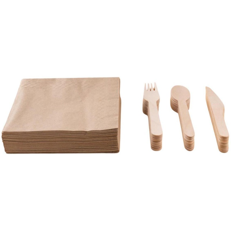 511 Foodservice - 1.5" x 4.5" Brown Napkin Band 2500/pk, 8pk/cs - 395504