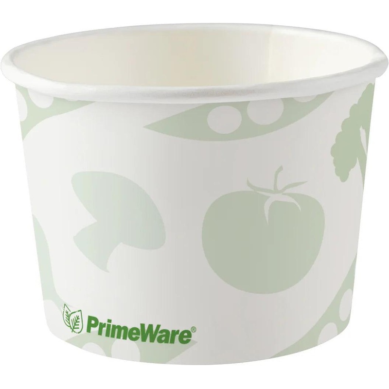 511 Foodservice - 16 Oz Compostable Food Containers, 500/Cs, 20 x 25 - HFFC-16-CA