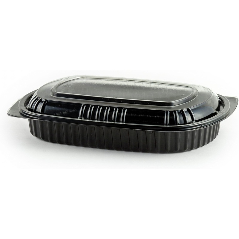 Anchor Packaging - 10" X 7", 32 Oz Clear 1 Compartment Combo Container, 126/Cs - ACR4110710