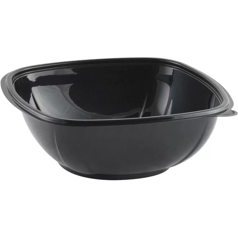 Anchor Packaging - 8.13" x 8.13" x 1.735" Salad Entree Bowl, 150/Cs - ACR4548100